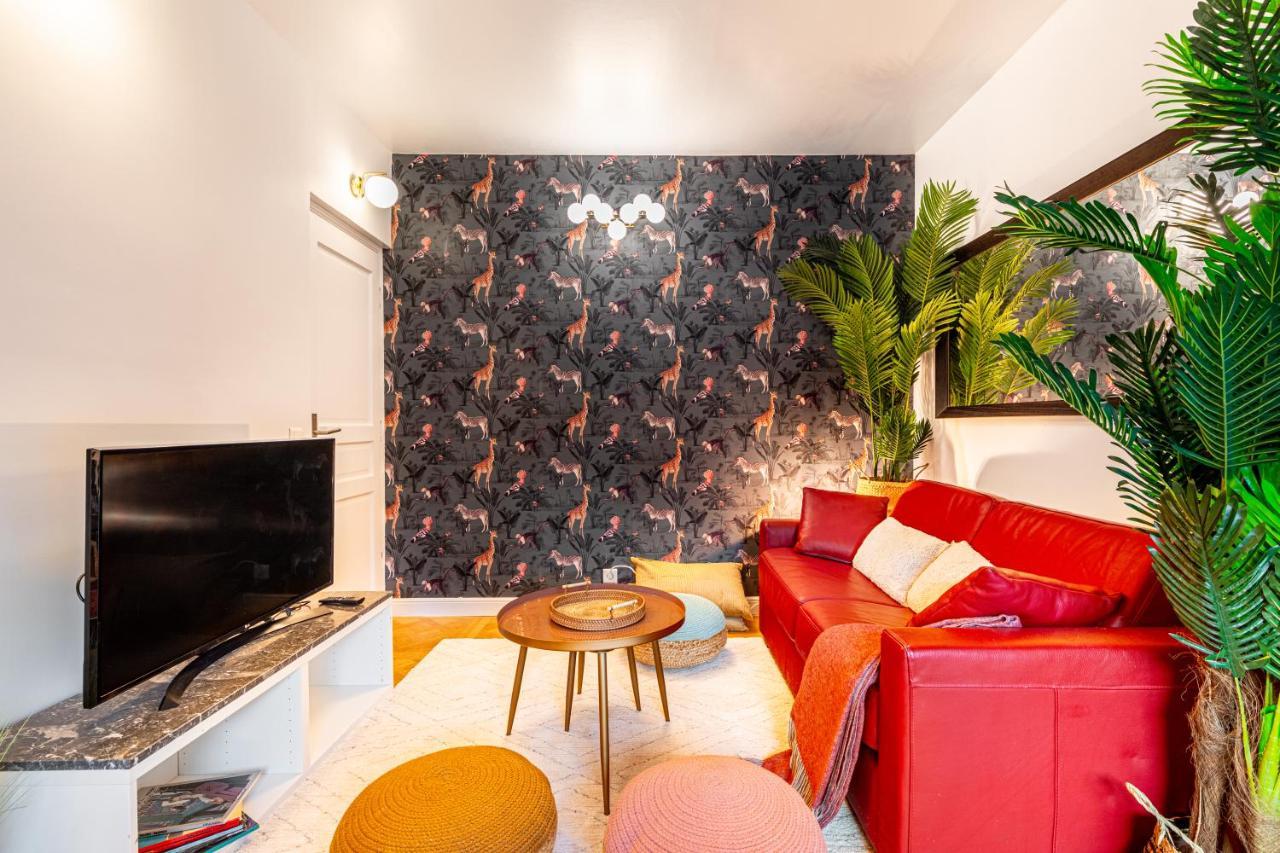 Stylish Modern Apartement - Art, Design, Garden, Villa Des Ammonites Meudon Exteriör bild